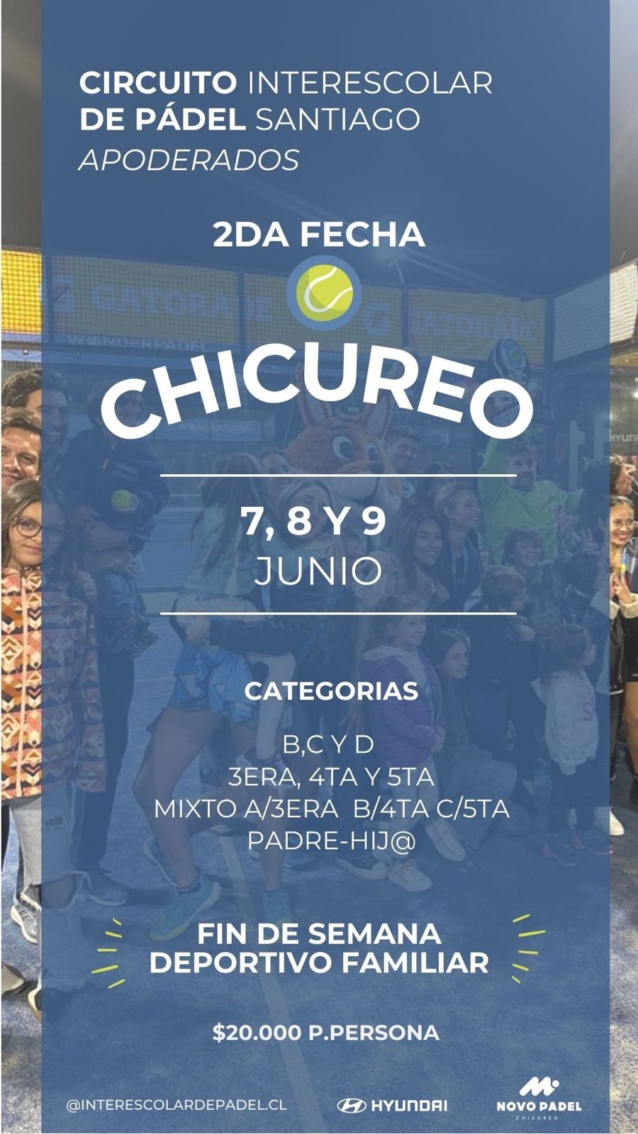 Torneos Circuito Interescolar De Padel De Santiago